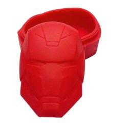 Contenedor Wax Dab Iron Man Rojo