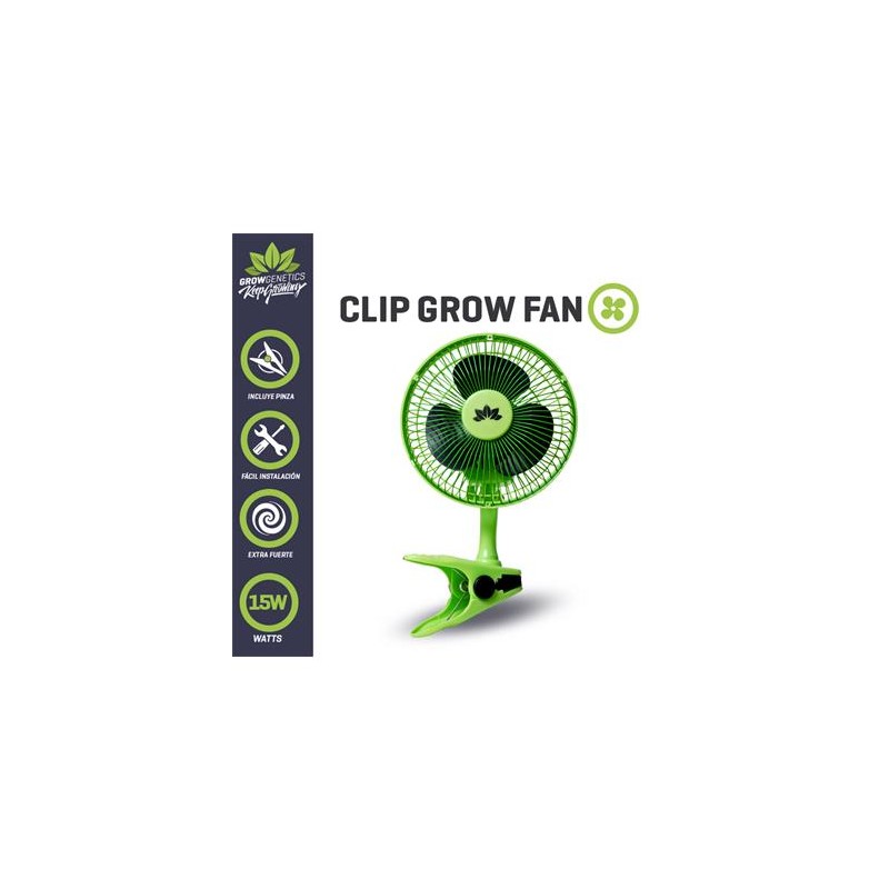 Ventilador Clip Grow Fan - Grow Genetics - Grow Genetics